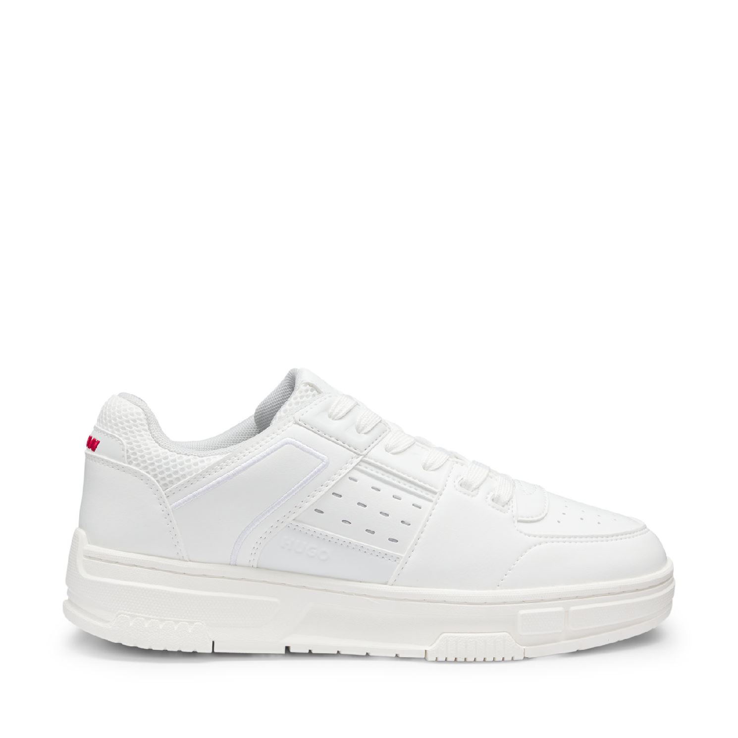 Hugo Boss Mens Yarrow Trainers in White - Size UK 11 | Hugo Boss Sale | Discount Designer Brands