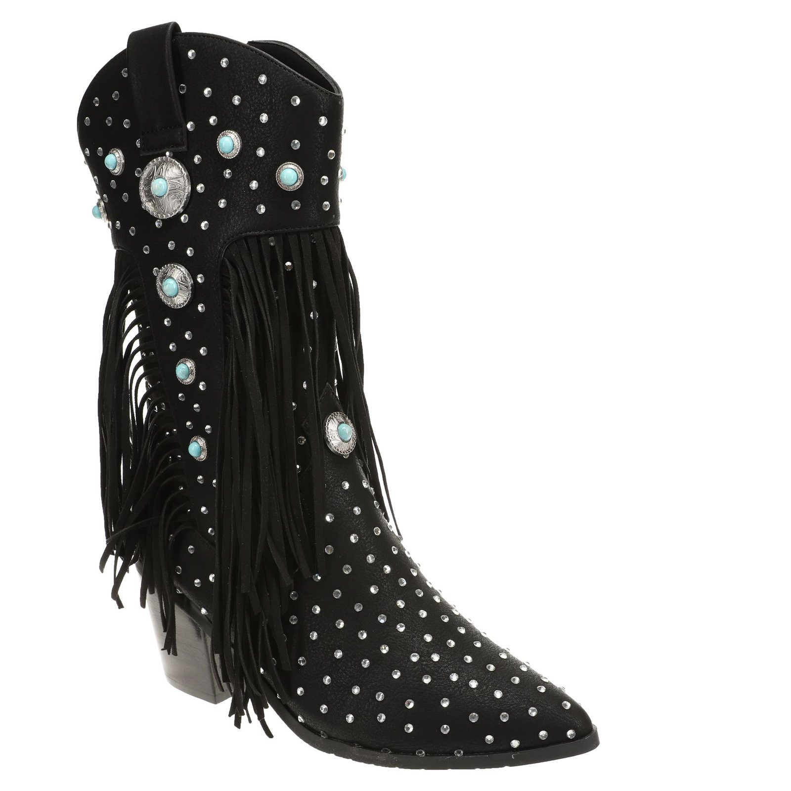 Masseys Lainey - Womens 12 Black Boot Medium