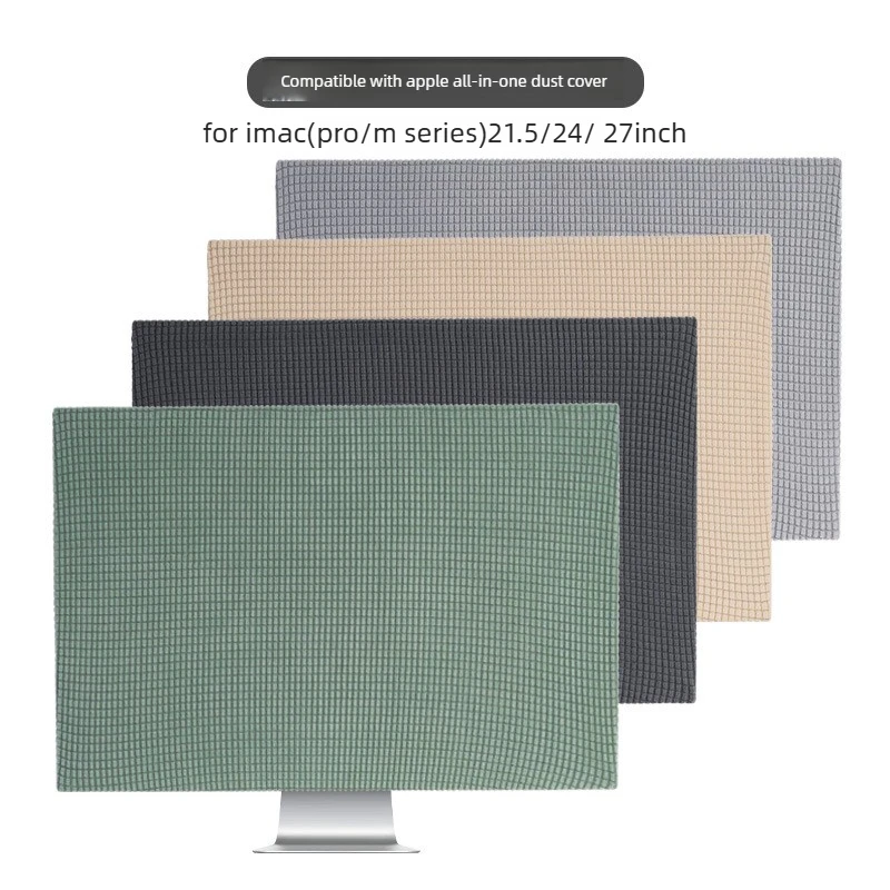 Housse anti-poussière pour ordinateur Apple iMac 21,5 24 27 pouces, housse de protection en tissu pour ordinateur tout-en-un