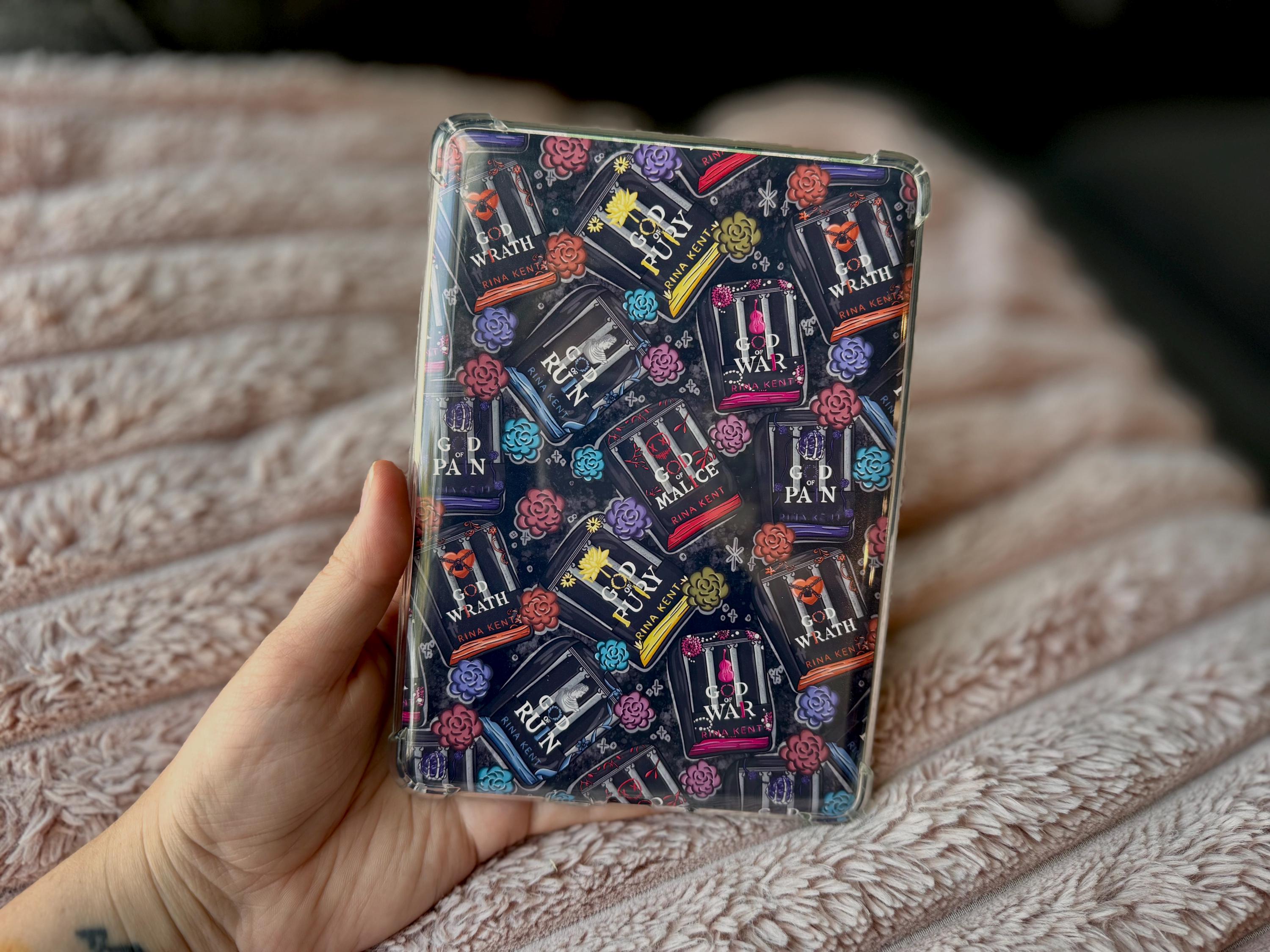 Copertina del libro Legacy of Gods INSERTO KINDLE - Inserto per custodia Kindle di genere dark romance, arte libraria romantica per e-reader, Kindle,