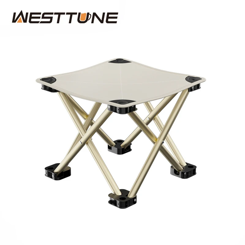 Outdoor Tragbare Klapphocker Camping Zusammenklappbare Fuß Hocker Wandern Strand Reise Picknick Angeln Sitz Werkzeuge Ultraleicht Picknick