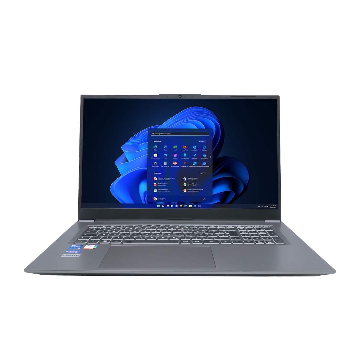 TERRA MOBILE 1717R (Dunkelgrau, 17,3" Full-HD, Intel® Core™ i5 1334U, 16 GB RAM, 500 GB SSD) mit Windows 11 Pro Image
