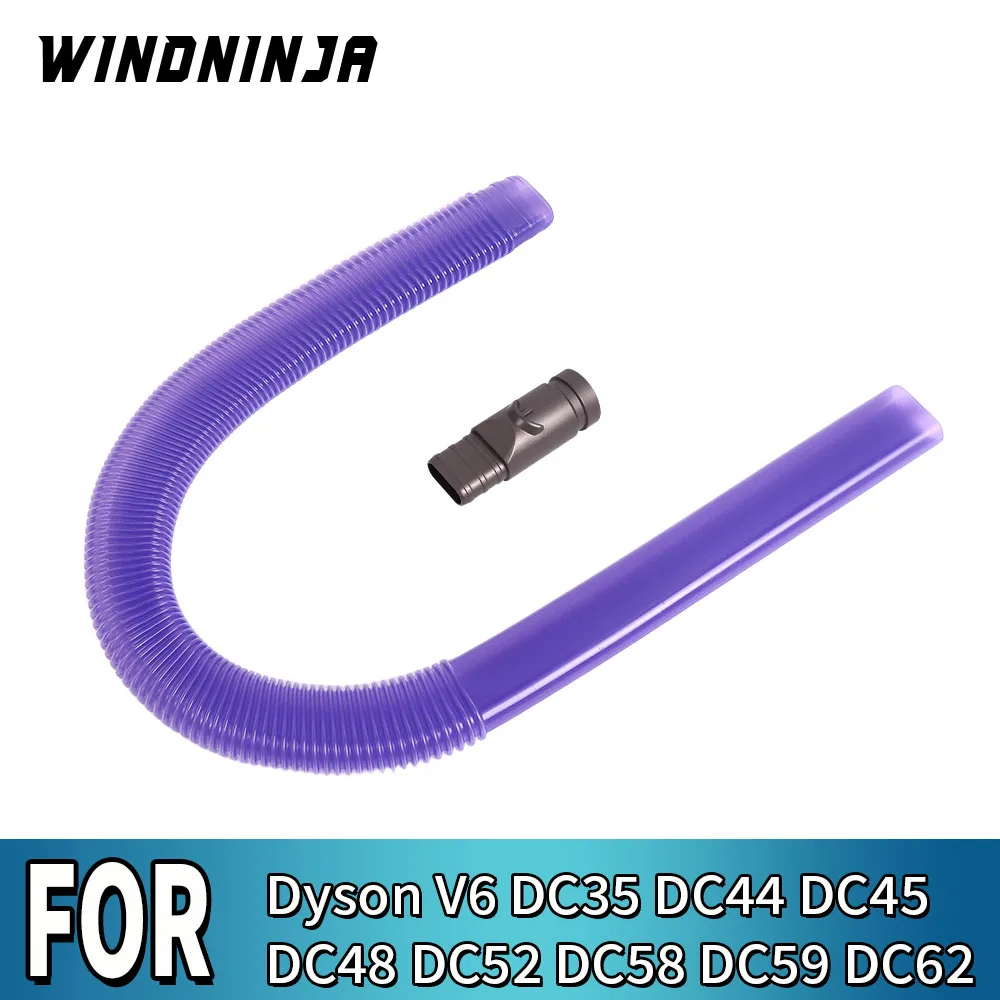 Schlauchaufsatz für Trocknerentlüftungsreiniger für Dyson V6 DC35 DC44 DC45 DC48 DC52 DC58 DC59 DC62 Kabelloser Staubsauger Fugendüse Ersatzteil Image