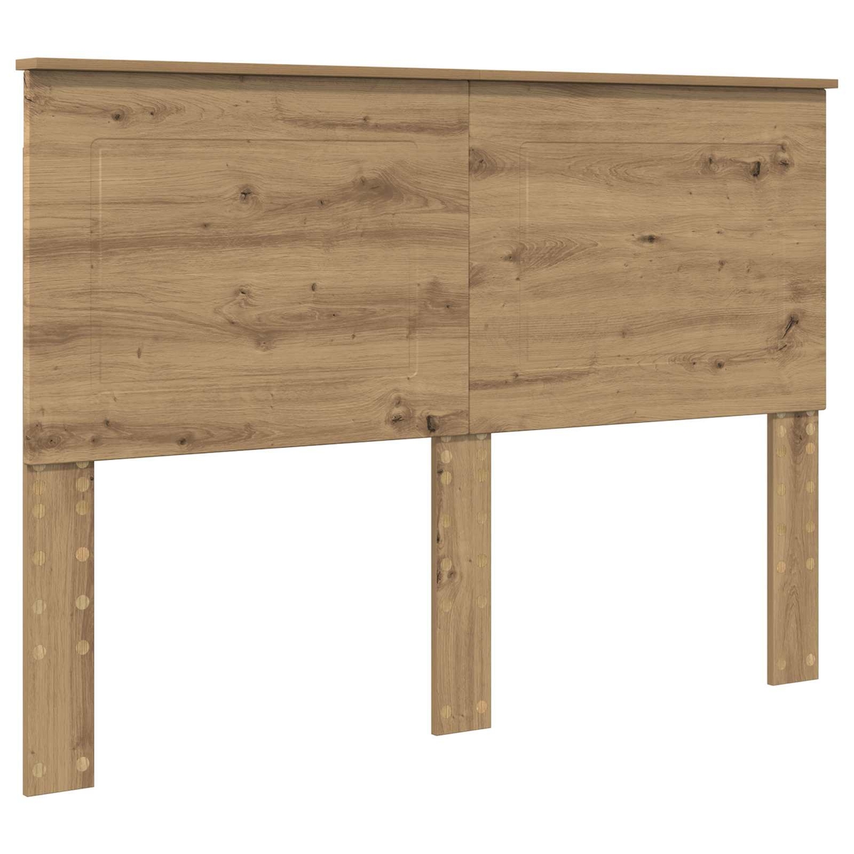 vidaXL Kopfteil Artisan-Eiche 160 cm Holzwerkstoff Image
