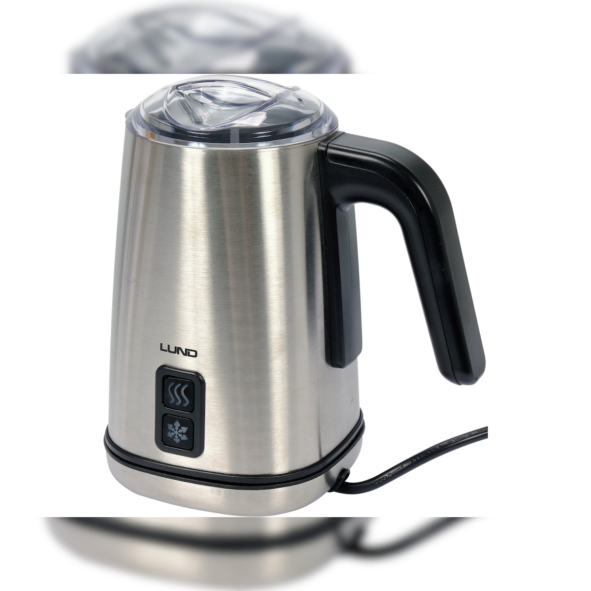 Elektrischer Milchaufschäumer aus Edelstahl mit 3 Funktionen, 500W Image