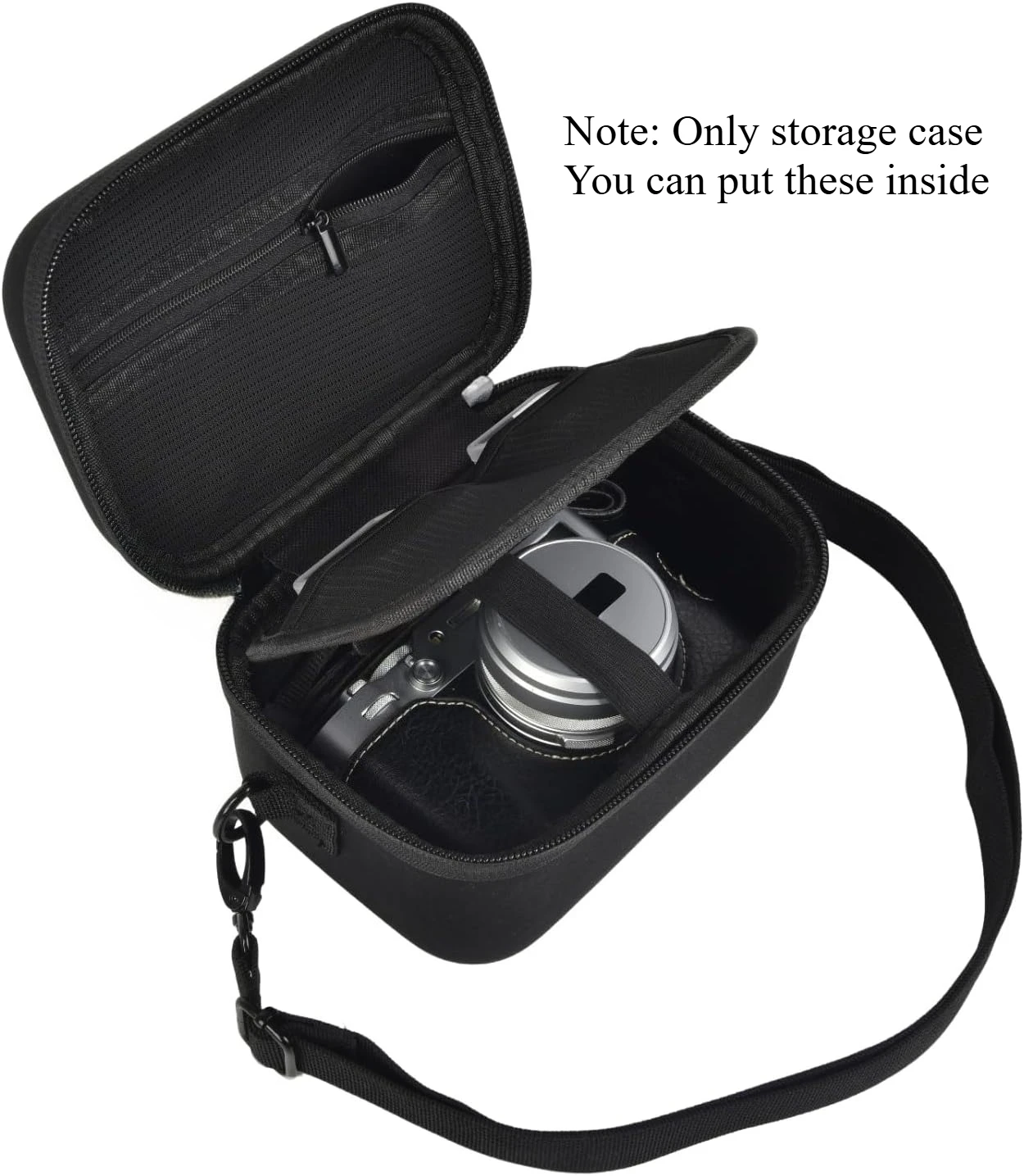 Digitalkamera-Tasche Kompatibel mit Fujifilm X100VI X100V X100F X100S X-E5, Tragbare Reisetasche Passend für Kamera, Nur Tasche Image