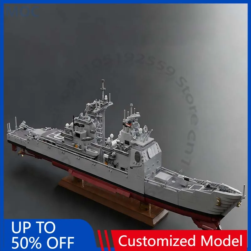 3742 Teile Kriegsserie Ticonderoga-Klasse Kreuzer MOC Anpassbarer Modularer Baustein Kreatives Design DIY Jungen Spielzeug Geburtstagsgeschenk Image