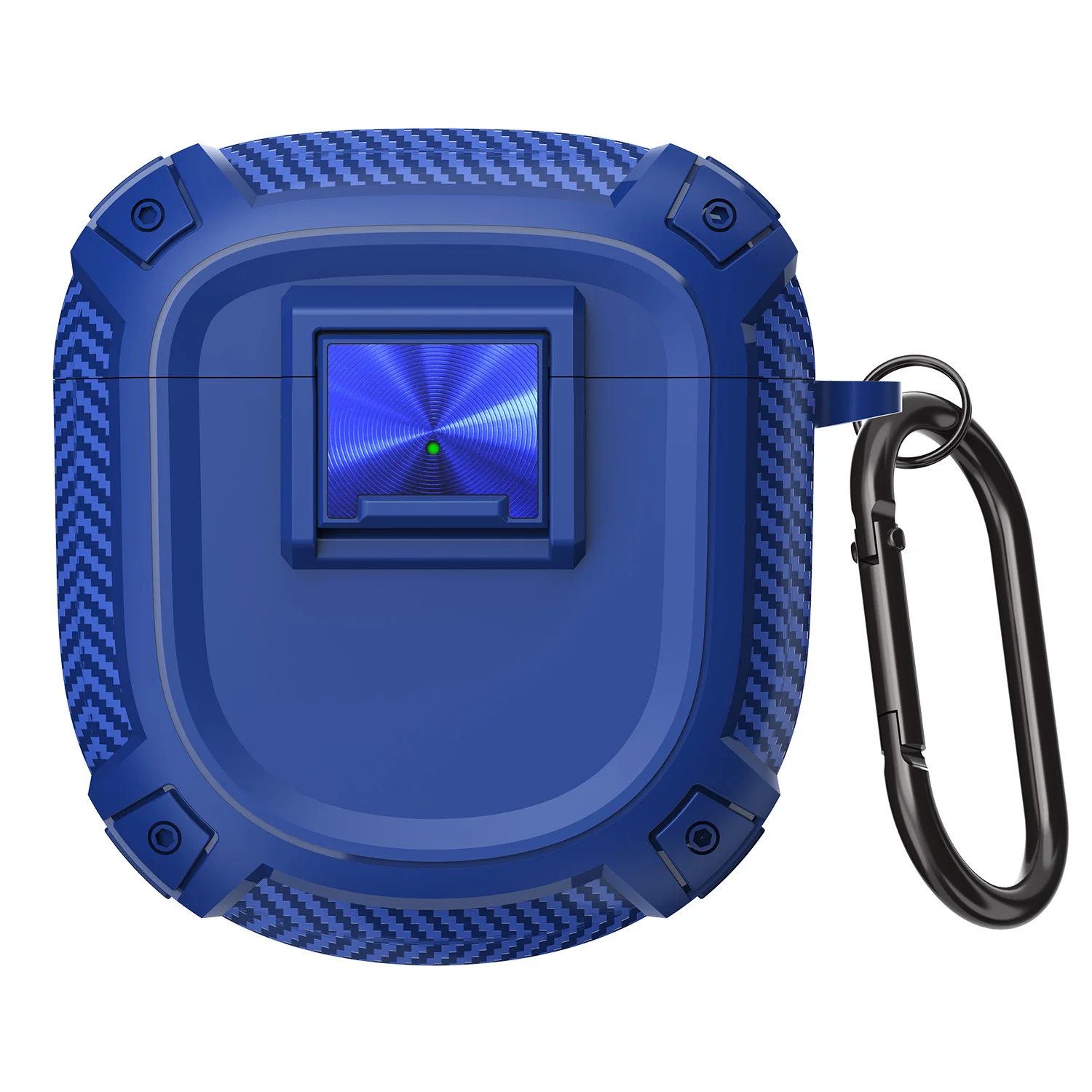 Für BOSE QuietComfort Ultra Ohrhörer-Schutzhülle mit Haken, Drucktastenschalter-Schutzhülle, passend für die QuietComfort 2. Generation/Ultra Image