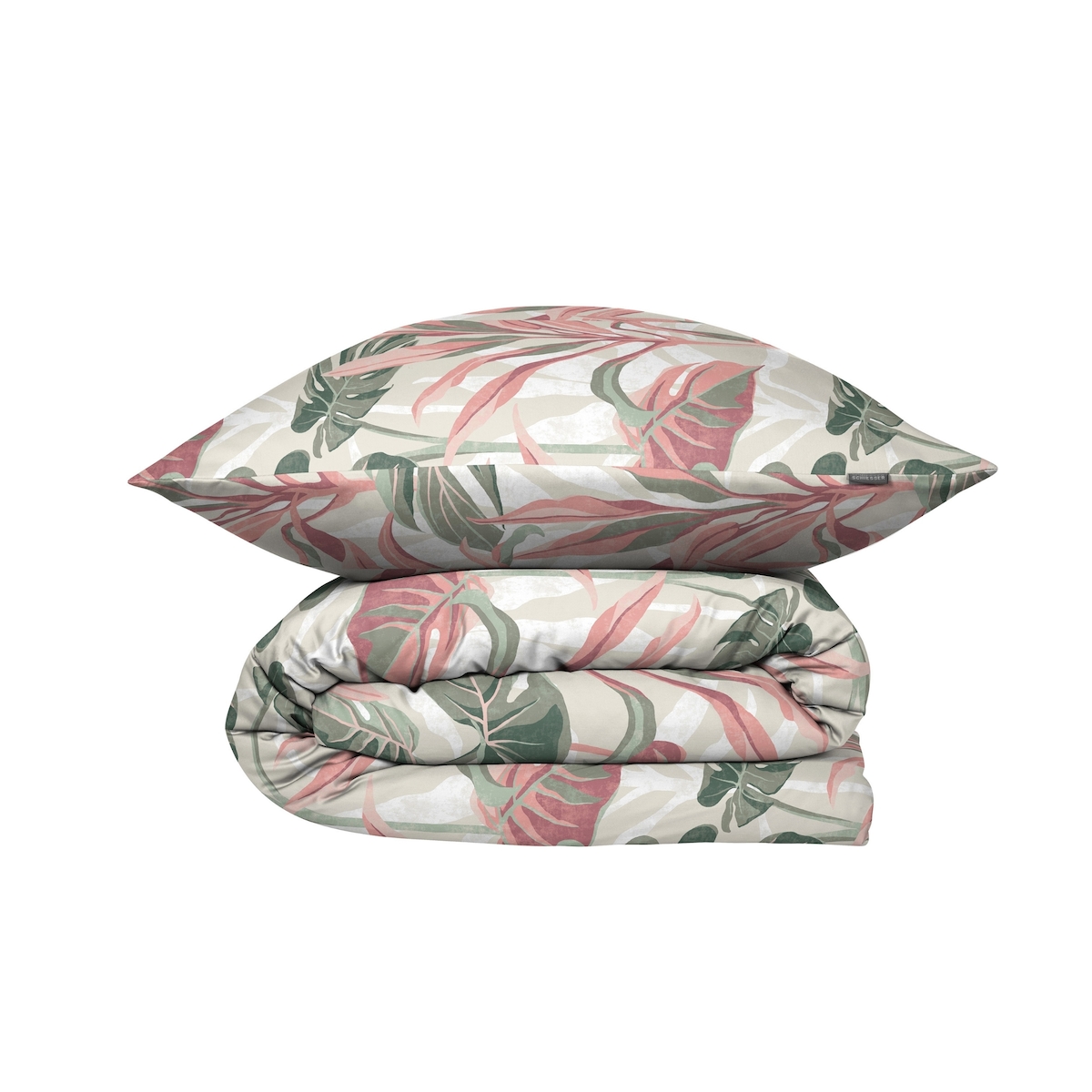 Schiesser Bettwäscheset Camilla - Renforcé - 2-teilig - 135 x 200 cm - Rosa Image
