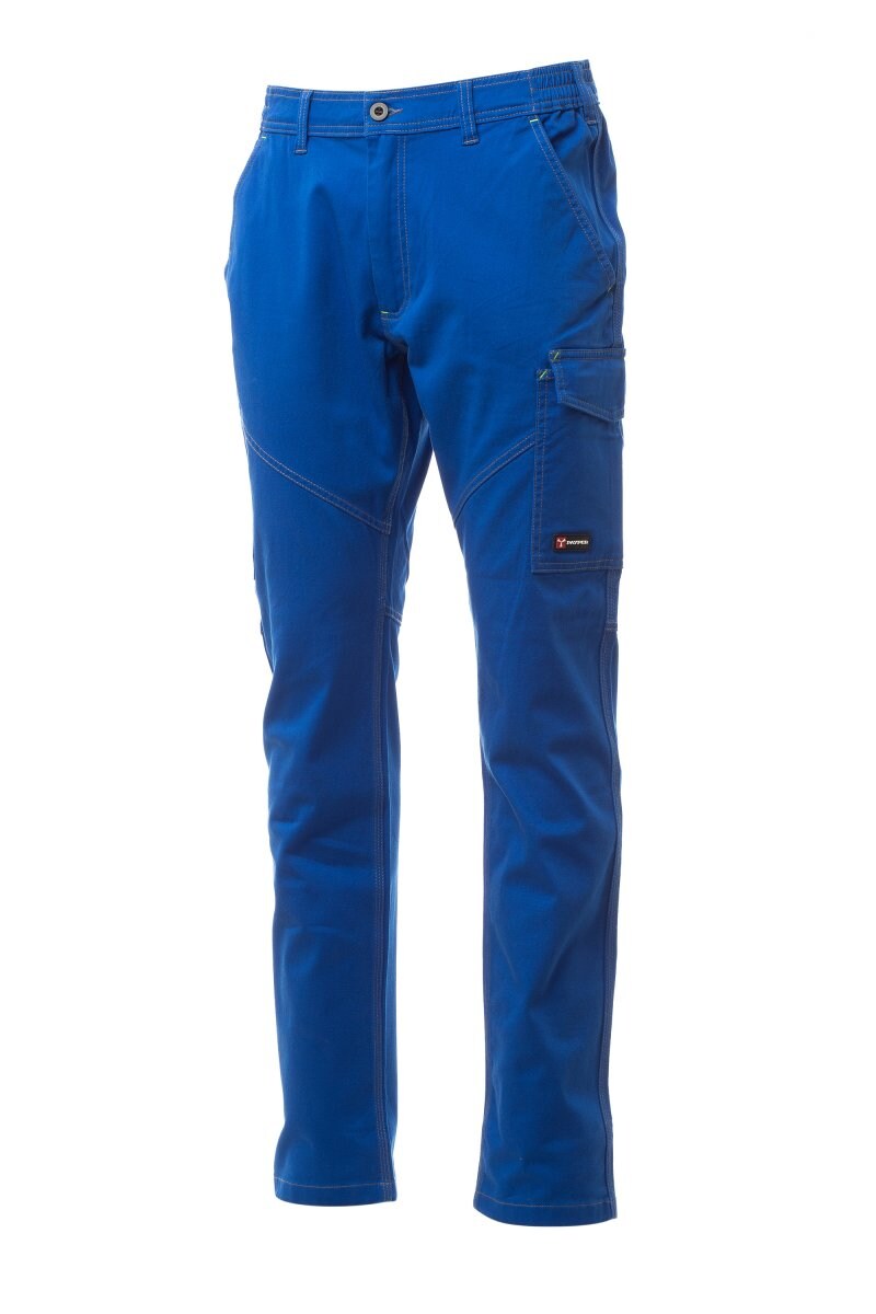 PAYPER Arbeitshose WORKER STRETCH - Unisex - Lock System - Dreifachnähte königsblau S Image