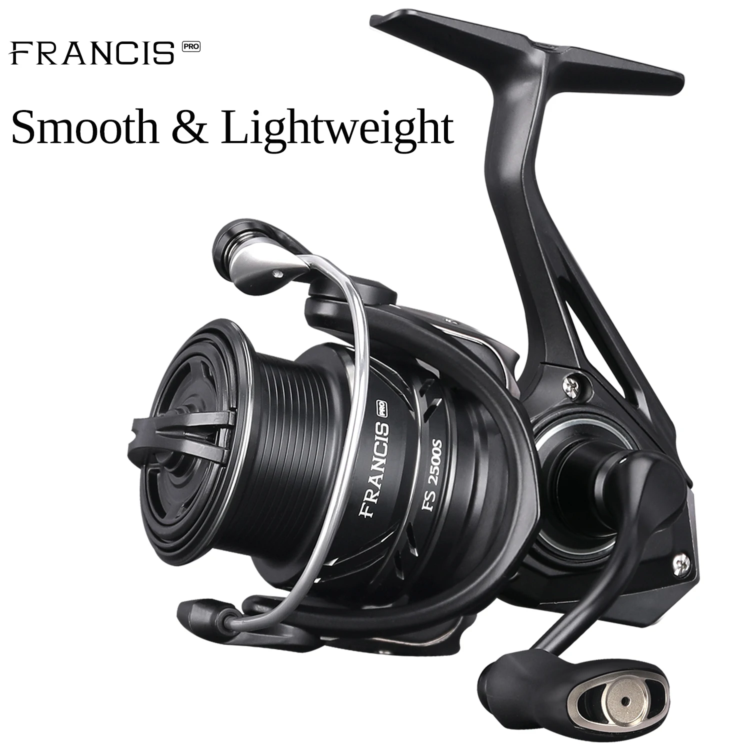 TSURINOYA Weitwurf-Angelrolle FRANCIS FS PRO 800S 1000 C2000S 2500S 3000M 4000M 5,2:1 Spule für Hechtbarsch Salzwasser Image