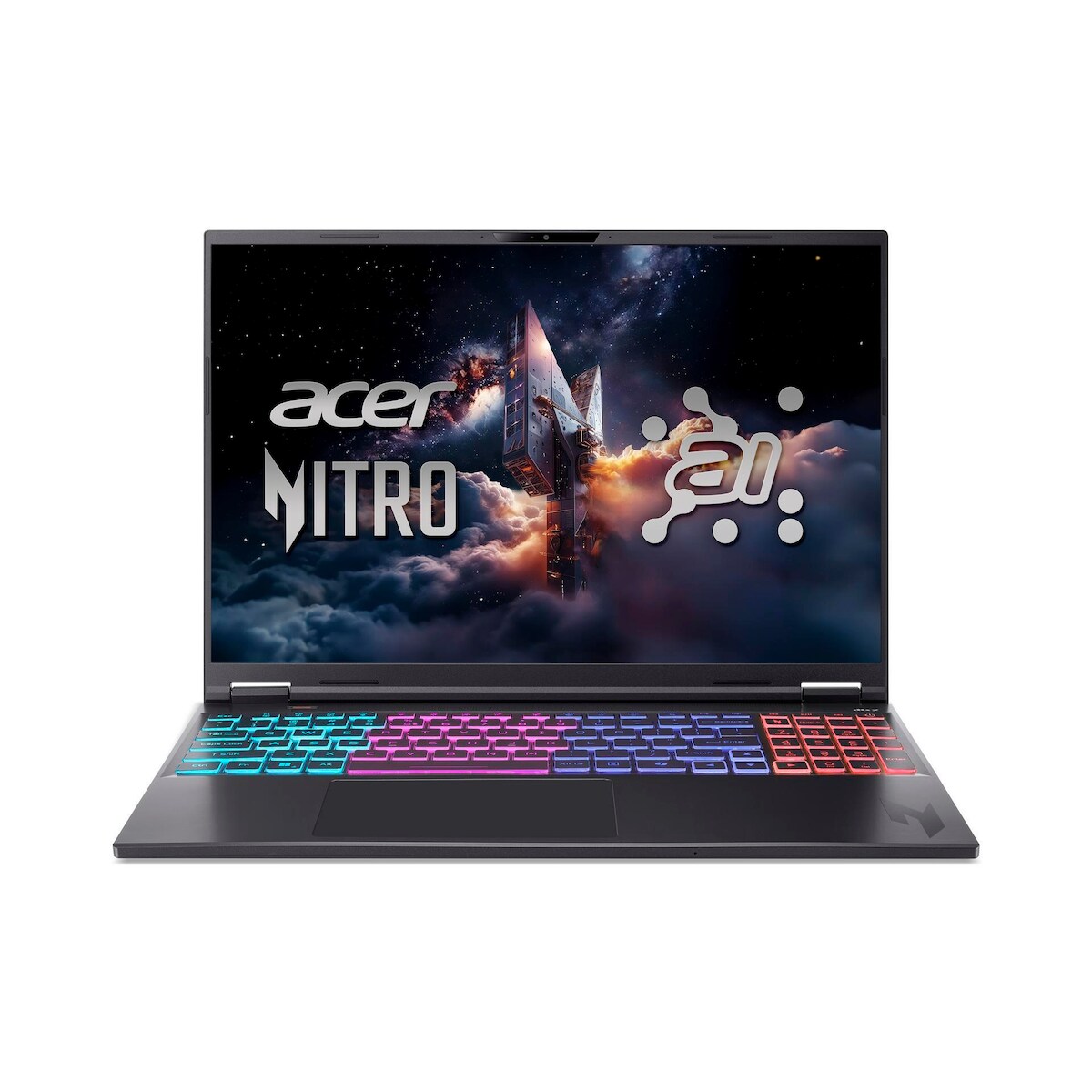 Acer Nitro 16S AI AN16S-61 - AMD Ryzen AI 9 365 / 2 GHz - Win 11 Home - GeForce RTX 5070 - 32 GB RAM - 1.024 TB SSD NVMe, QLC - 40.6 cm (16 Zoll) Image