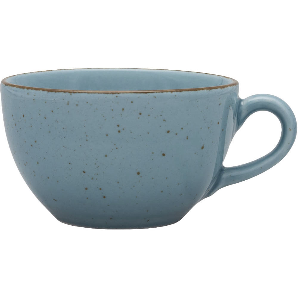 LUBIANA Obertasse, Serie Aida, türkis, braun gesprenkelt, 280 ml Image