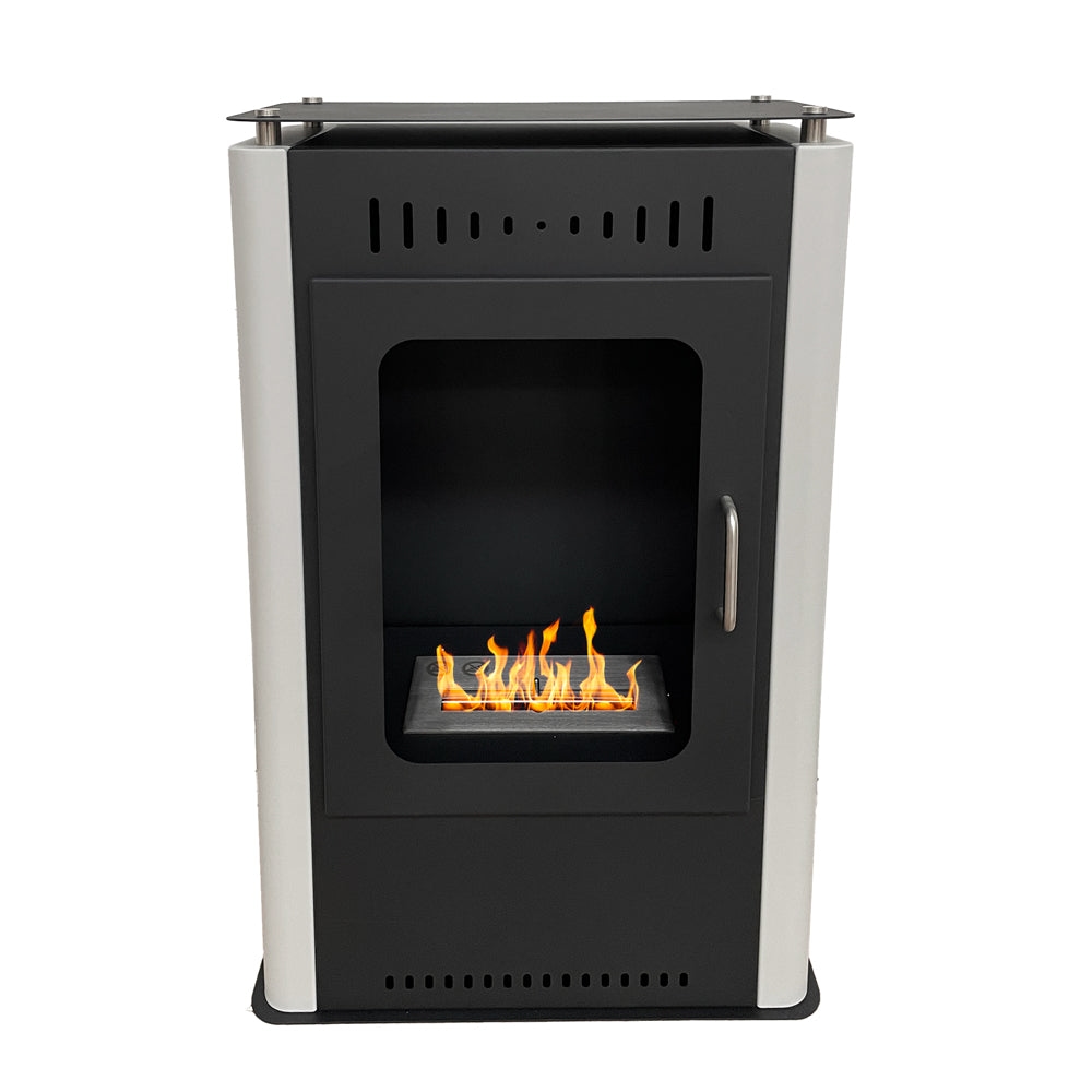 Divina Fire ASIA Bioethanolofen, freistehender Bioethanolkamin, L50 x 27 x H80 Image