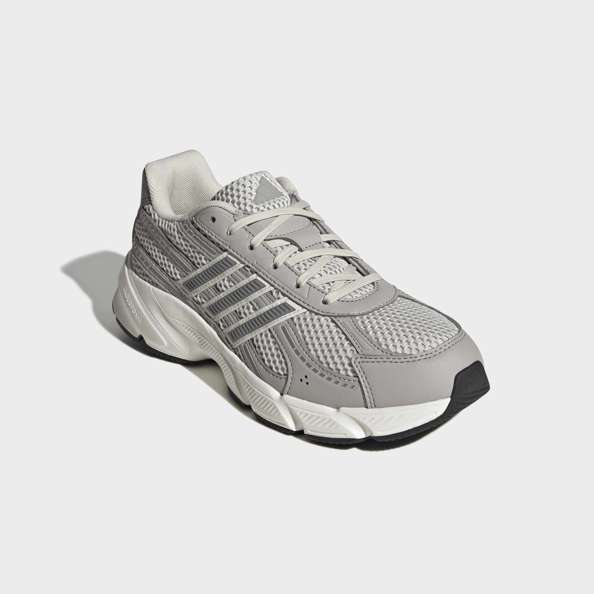 Sneaker ADIDAS SPORTSWEAR "TECHNOCHAOS 2000", Damen, Gr. 39, orbit grau, grau three, grau two, Synthetik, Textil, Schuhe Sneaker, inspiriert vom Design des adistar control