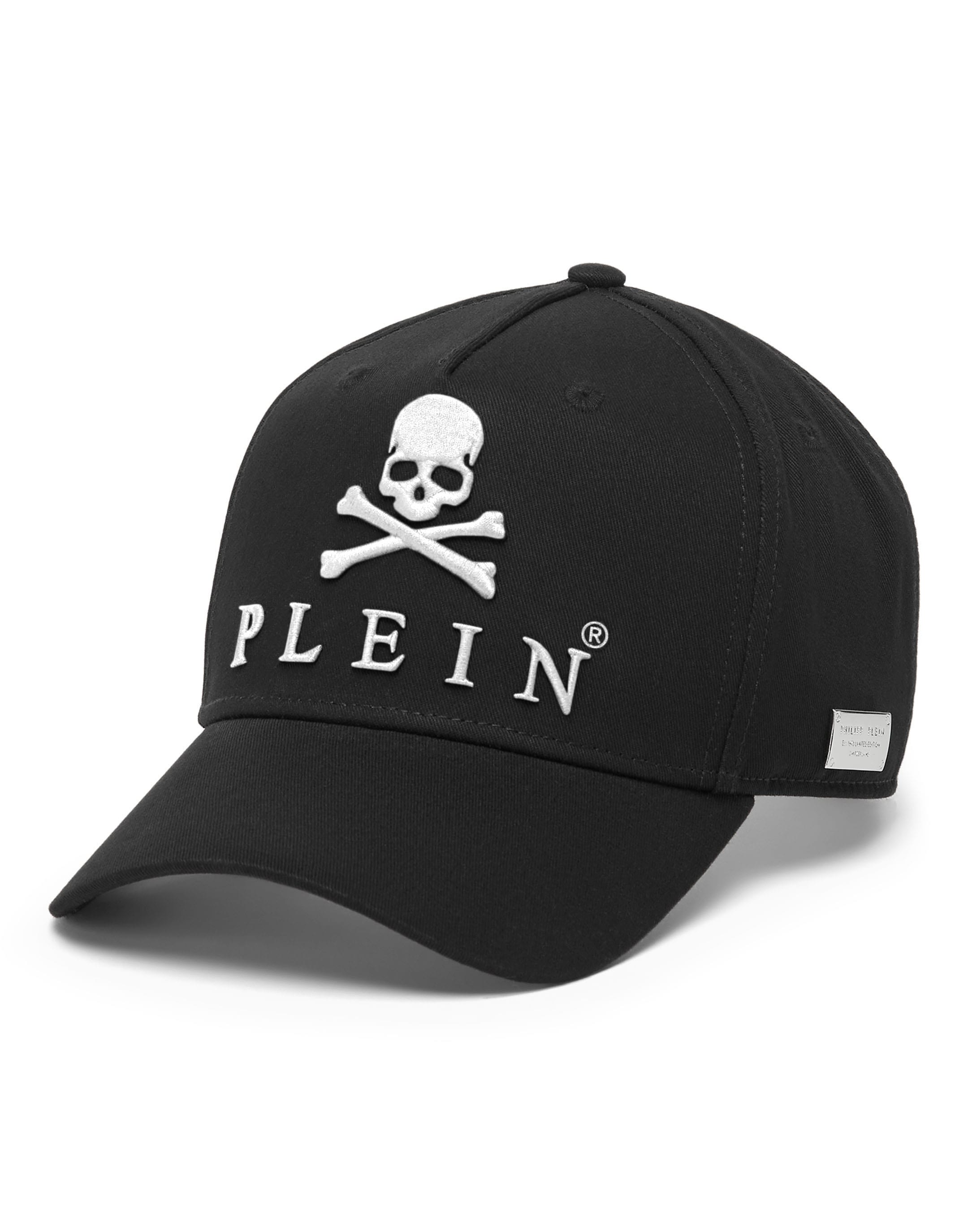 Baseball Cap PHILIPP PLEIN "Skull&Bones", Damen, 02, schwarz, Caps Image