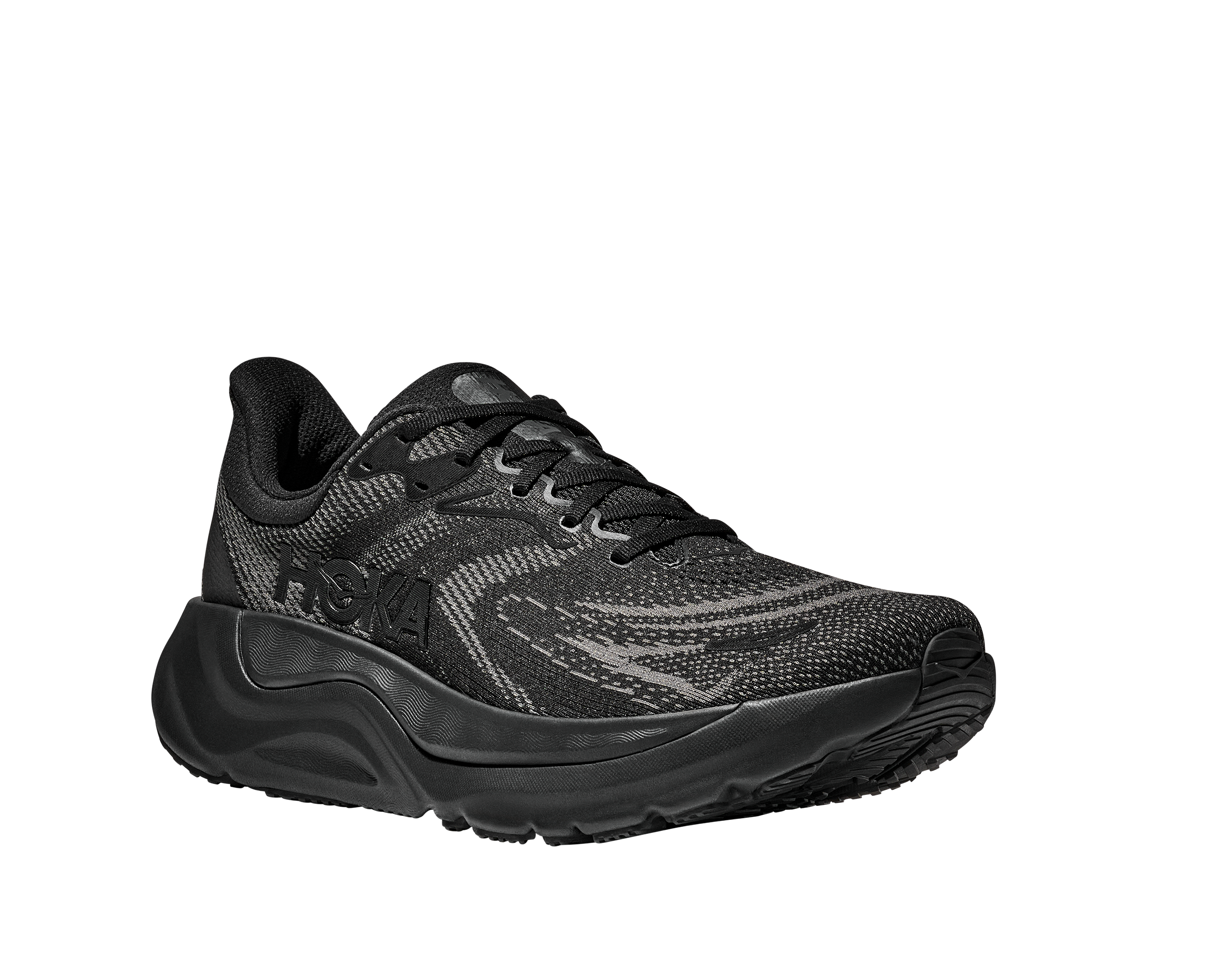Laufschuh HOKA ONE ONE "M ARAHI 8", Herren, Gr. 41, schwarz, schwarz, mehrfarbig, Schuhe Laufschuh