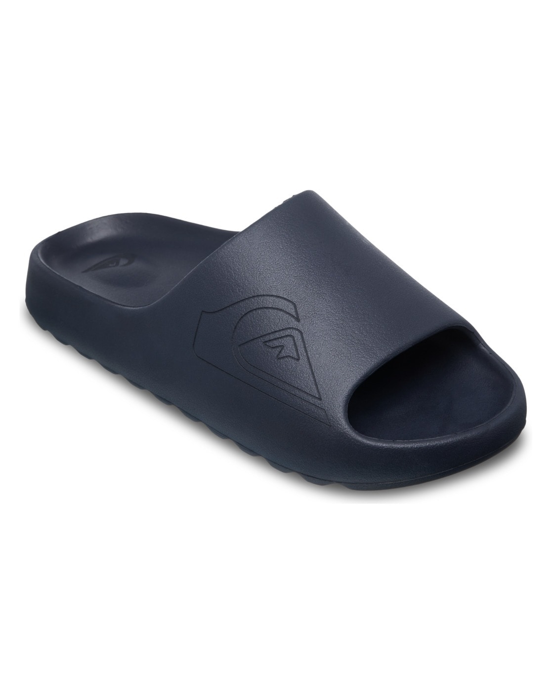 Sandale QUIKSILVER "Cloud Crusher", Herren, Gr. 12(45), schwarz navy, Obermaterial:Obermaterial: 100% EVA, Futter: k. A., Laufsohle: 100% EVA;, Schuhe Sandale