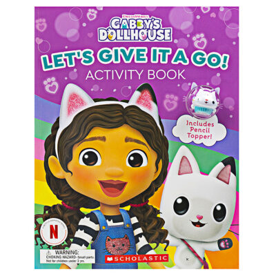Gabby: Let's Give it a Go Activity Book (with Pencil Topper!)
