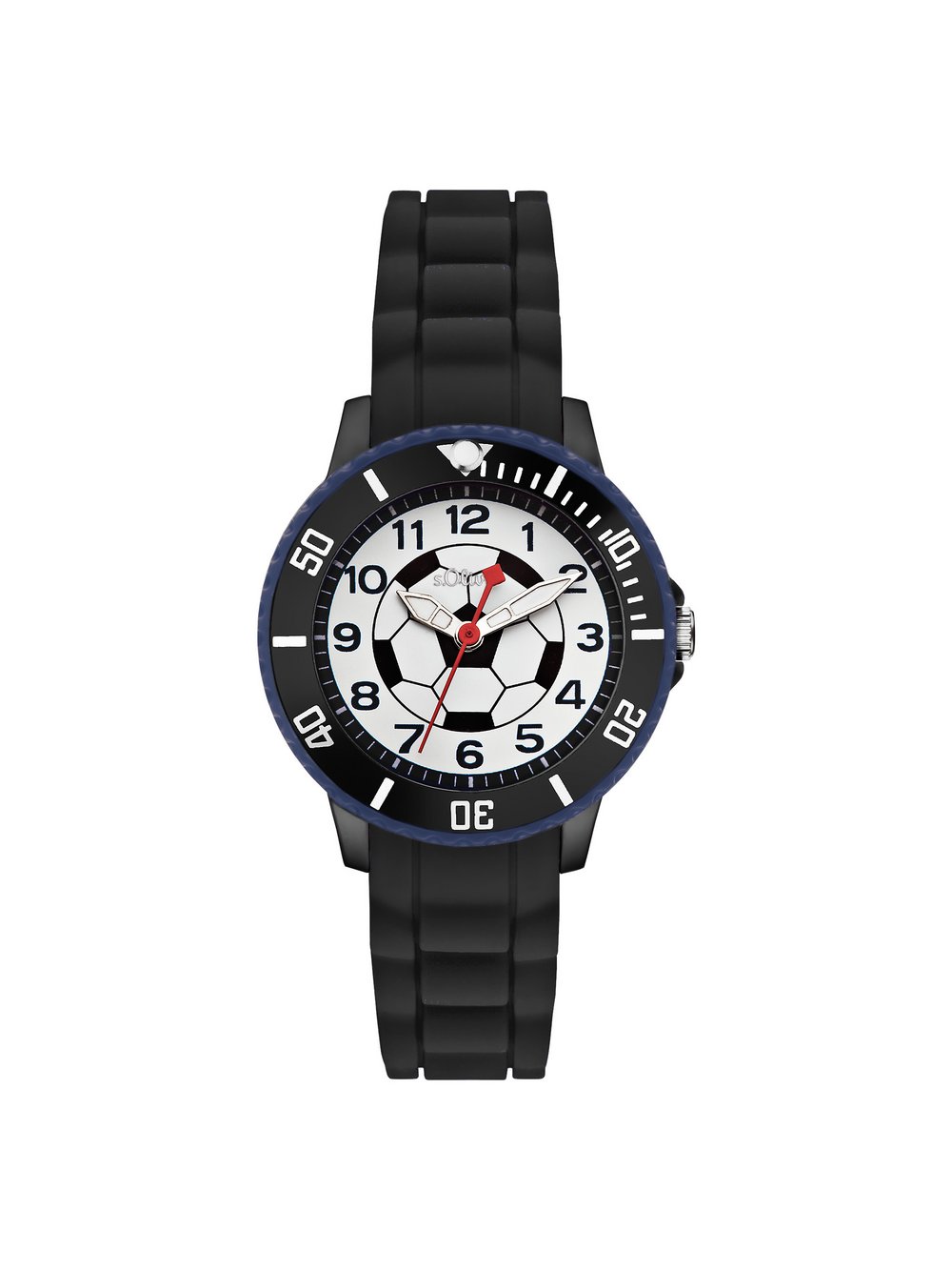 s.Oliver Armbanduhr Jungen schwarz, ONE SIZE Image