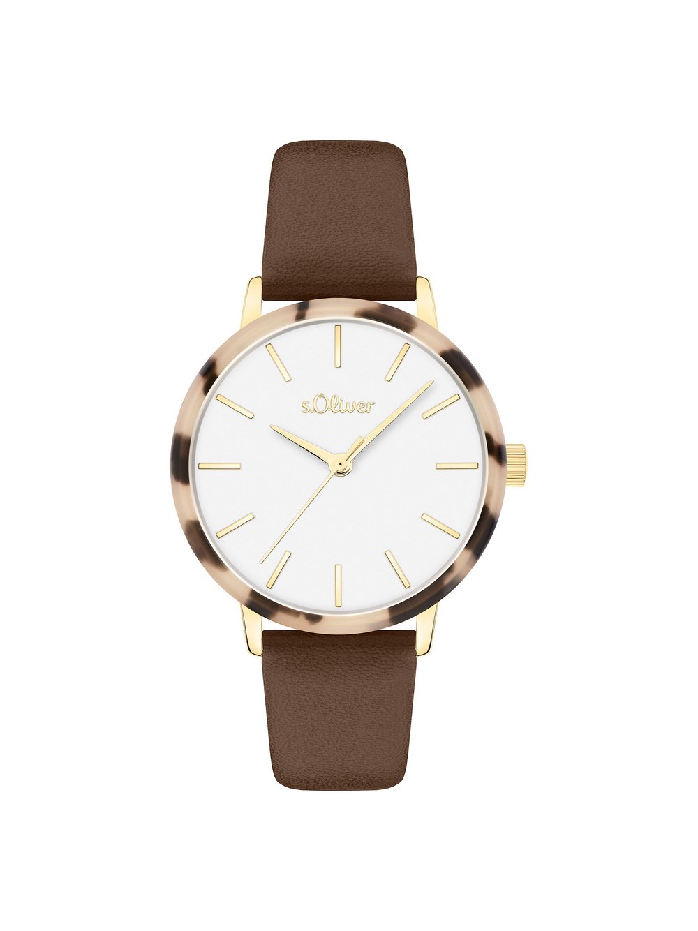 s.Oliver Armbanduhr Damen braun, ONE SIZE Image