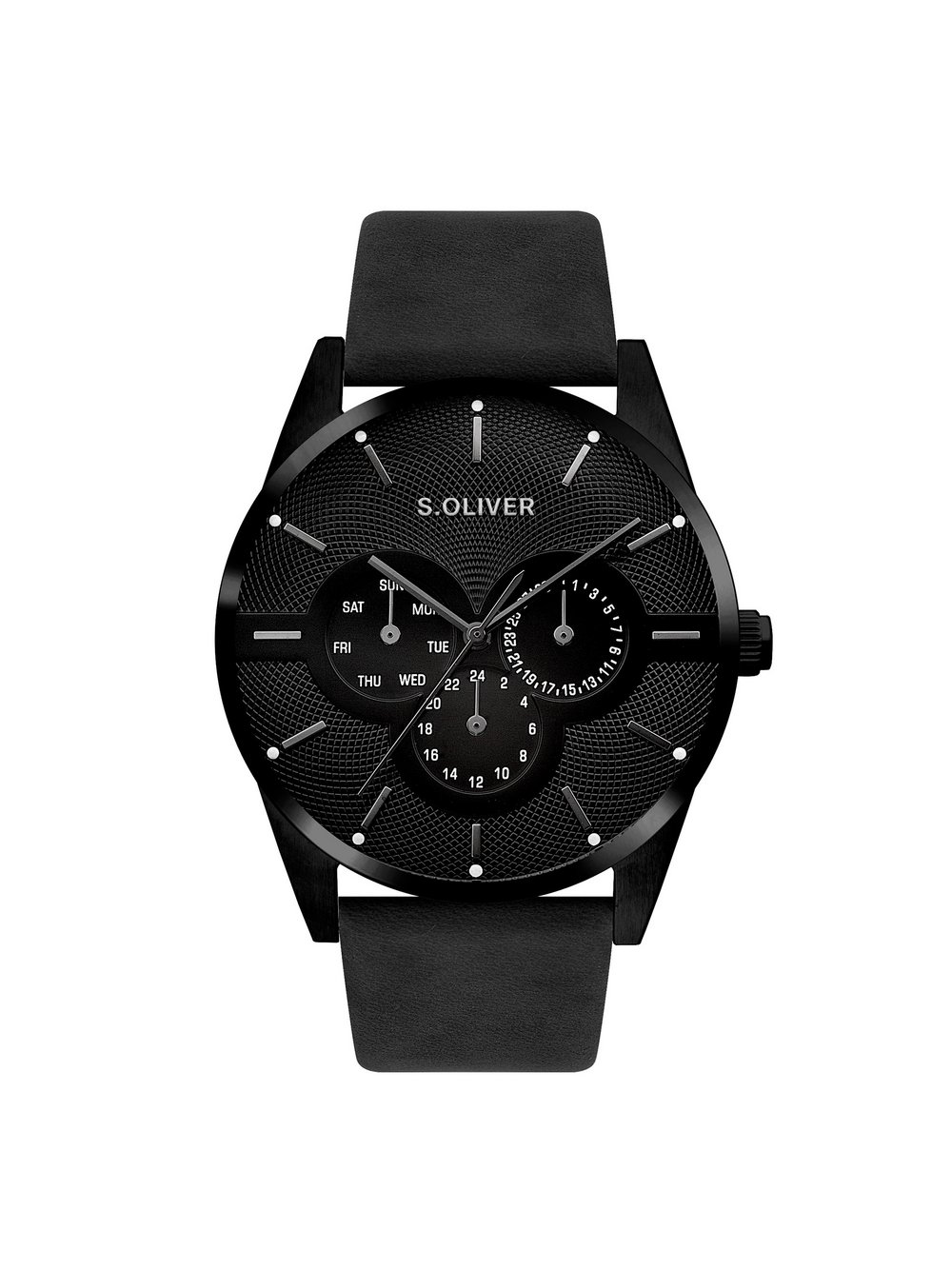 s.Oliver Armbanduhr Herren schwarz, ONE SIZE Image