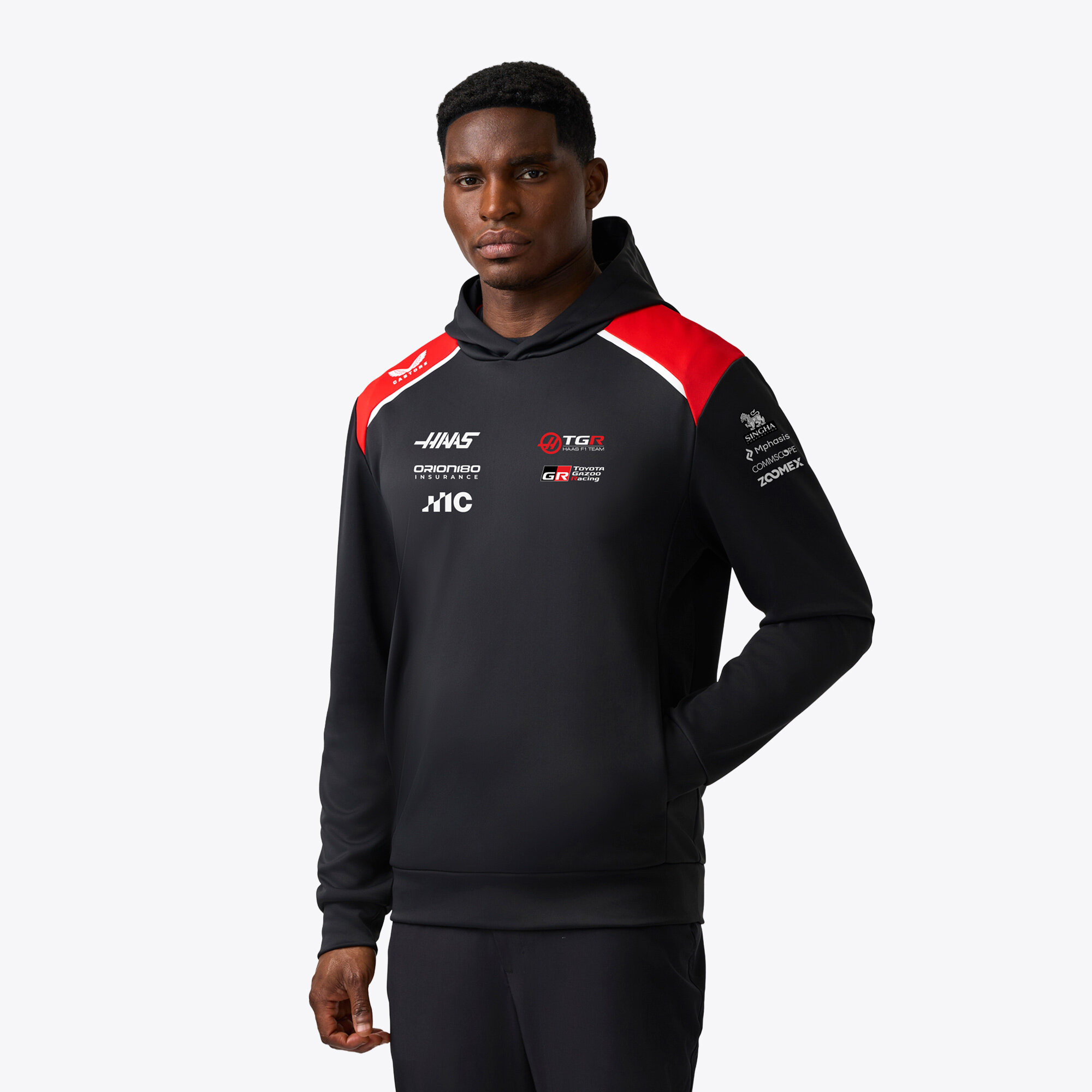"Haas 2026 Team Kapuzenpullover zum Überziehen" Image