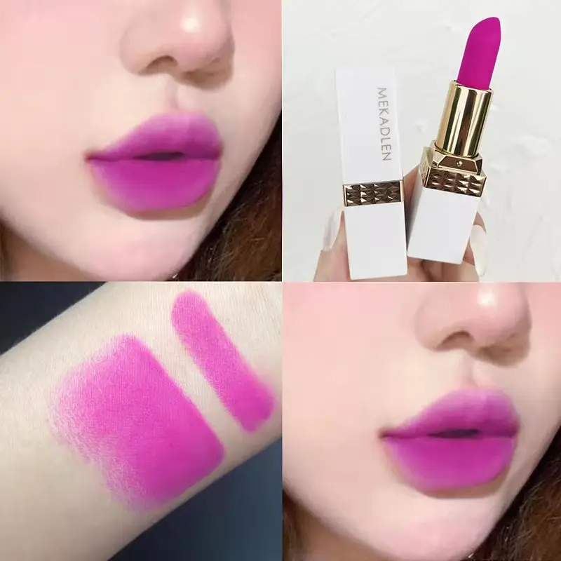 Lavendel Lila Lippenstift Rose Lila Traube Lila Rose Roter Lippenstift Rosa Make-up Kosmetik Image
