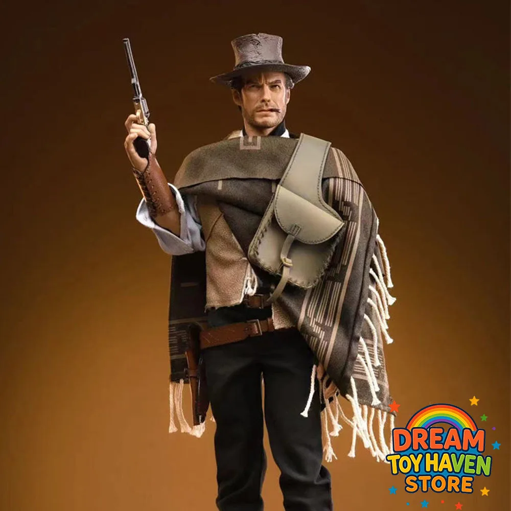 SNAKE TOYS SCB01 1/6 Maßstab Männlicher Soldat Western Cowboy Luxus-Edition Doppelköpfige Schnitzerei 12-Zoll Actionfigur Modell Spielzeug Image