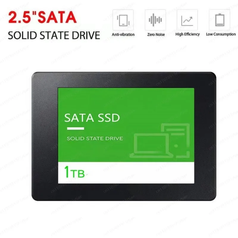 SATA 2,5 Zoll Interne SSD 1TB 2TB 4TB, Hochgeschwindigkeits-Solid-State-Laufwerk für Desktop Laptop PC Upgrade Image