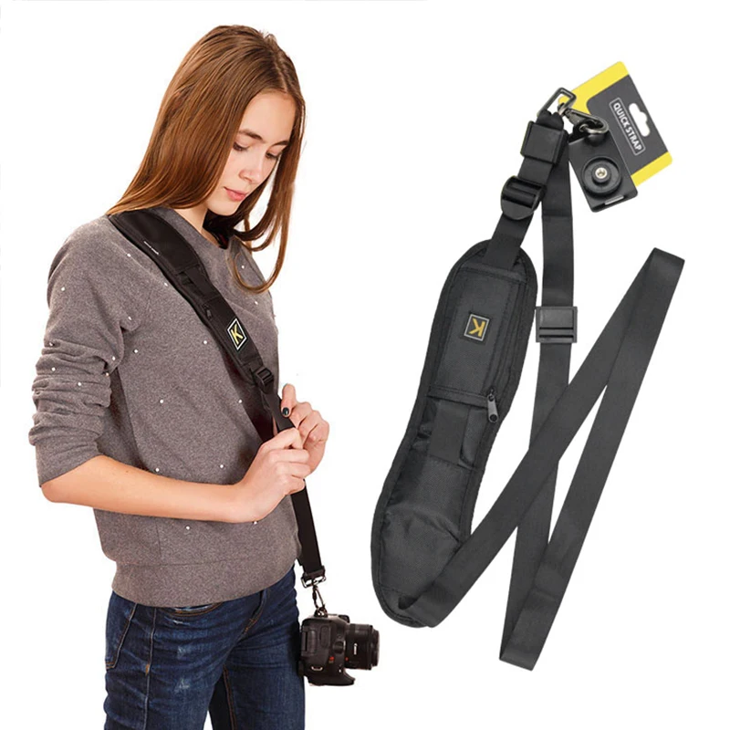 Tragbare Schulter Kamera Gurt Universal Neck Strap Für DSLR Digital SLR Kamera Canon Nikon Sonys Schnell Schnelle Kamera Zubehör Image