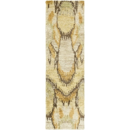 BoutiqueRugs Westhoff Natural Fibers Runner Rug - Beige Dark Red Tan - 2 6 x 8 Runner