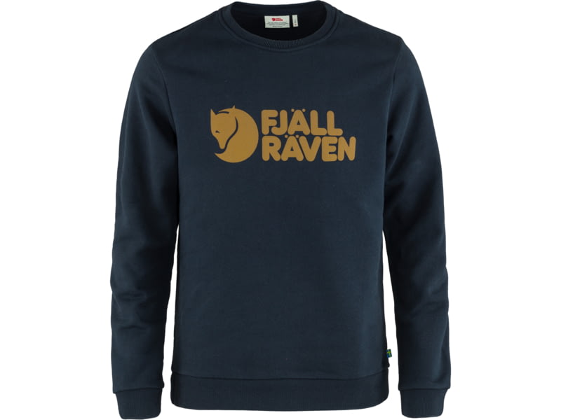 Fjallraven Logo Sweater - Men's Dark Navy Small F84142-555-S