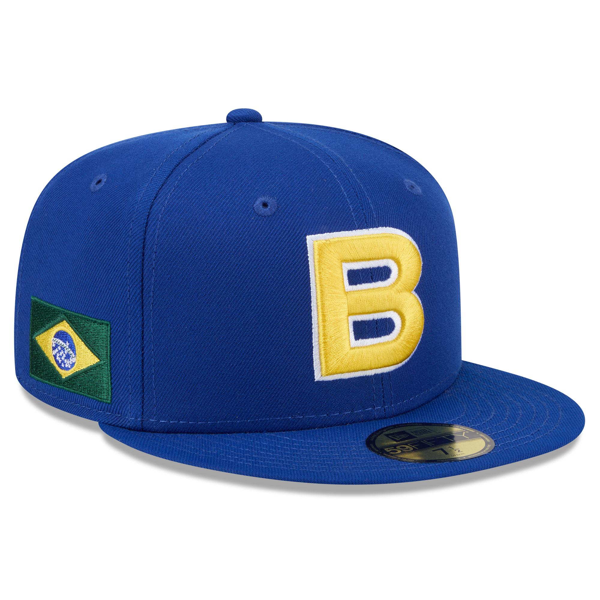 "New Era Herren-Baseballkappe, blau, Brasilien 2026, World Baseball Classic 59FIFTY" Image