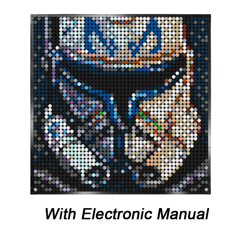 Wanddekoration Spielzeug 31205 MOC Captain Rex Star Filmfigur Pixel Art Malerei Bausteine Ziegel Set Weihnachten Kreatives Geschenk Image