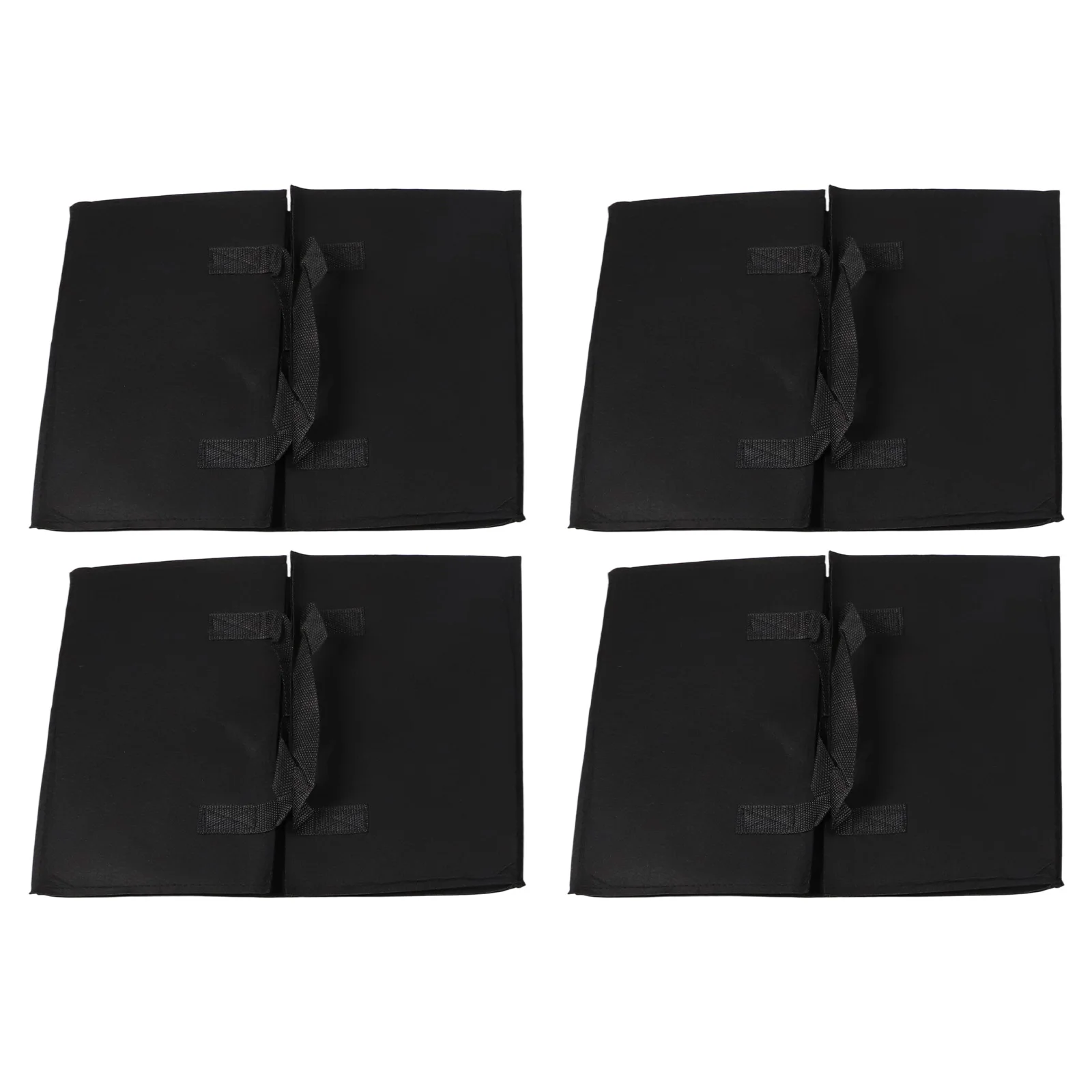 Vlies-Gemüsepflanzbeutel, 4er-Pack, entworfen für die Wurzelgesundheit und einfache Umpflanzung in jedem Gartenbereich Image