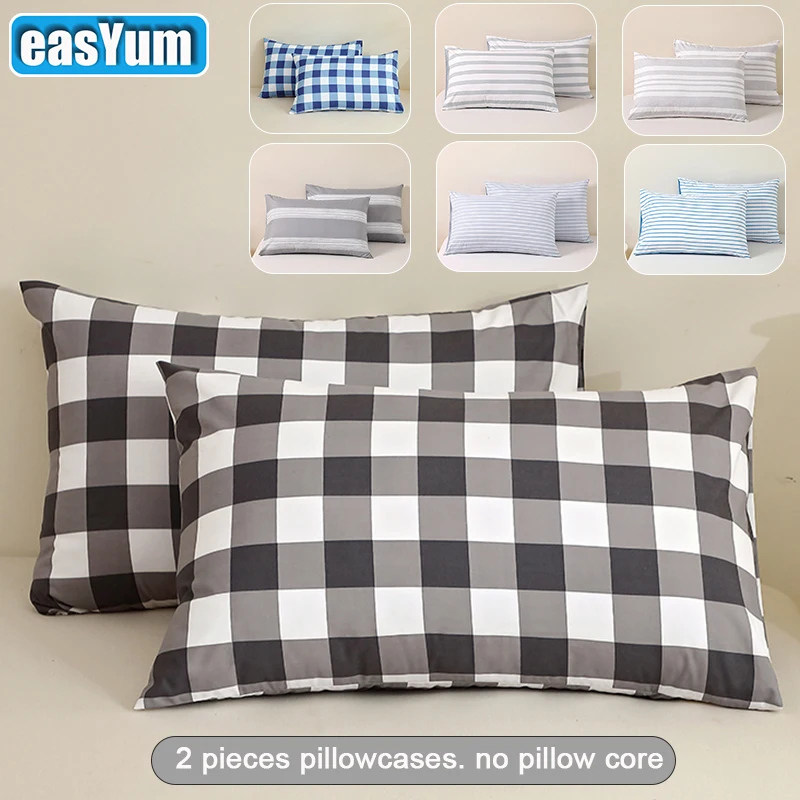 2-teiliges/1 Paar Set 40 x 60/50 x 65/50 x 70/50 x 75/50 x 90 cm bedruckte Kissenbezüge