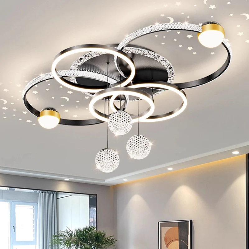 2025Nordic Home Dekoration Salon Schlafzimmer Dekor LED Lampe Deckenleuchten für Zimmerlampen für Wohnzimmer Innenbeleuchtung Image