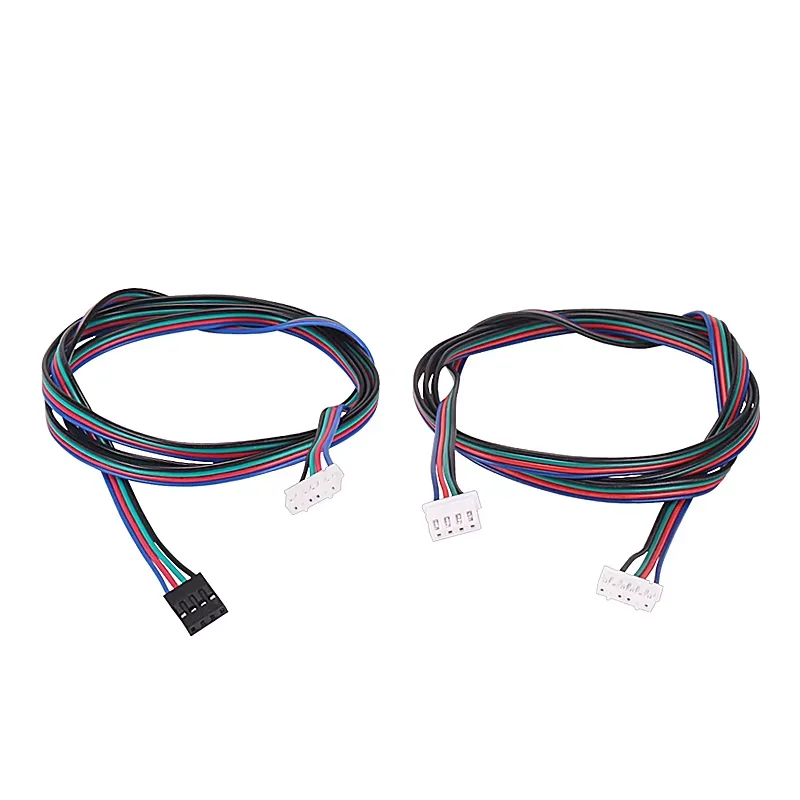 1 Stücke 10 cm/50 cm/100 cm/150mm Schrittmotorkabel 6pin PH2.0-4pin Verlängerungskabel XH2.54 Schwarz DuPont terminal für 3D-Drucker teile Image
