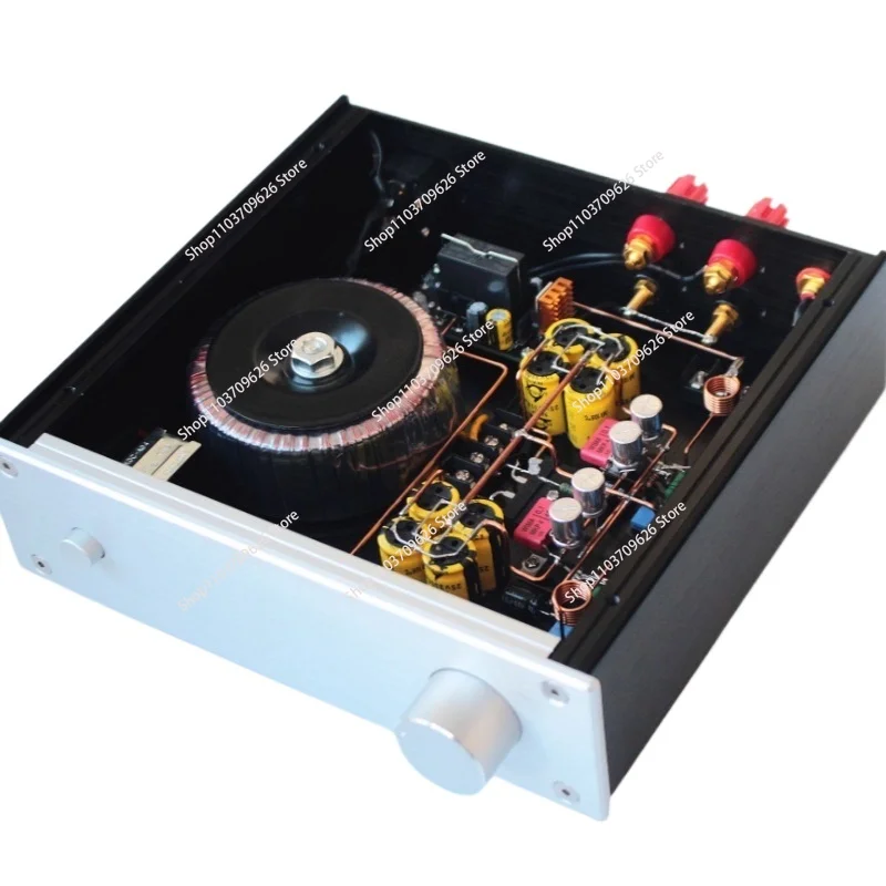 LM1875 Tda2050 Chip Hand Wired Solid-state Verstärker Reine Post Verstärker Fertige Maschine HIFI Desktop Verstärker 30w + 30w Image