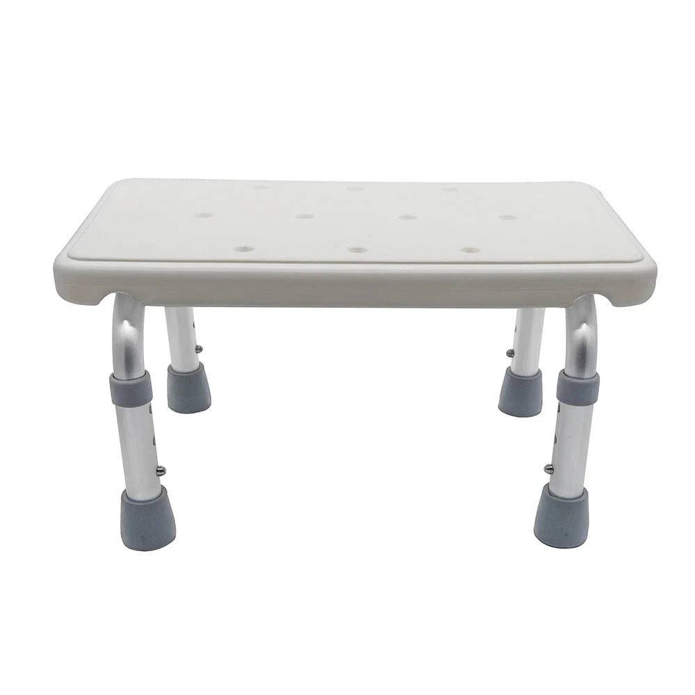 Verstellbarer Duschsitz, Badestühle, Toilettenhocker für Badezimmer, Hocker, Stuhl, Hocke, Toilette, Hocken, Kinder, Aluminiumlegierung