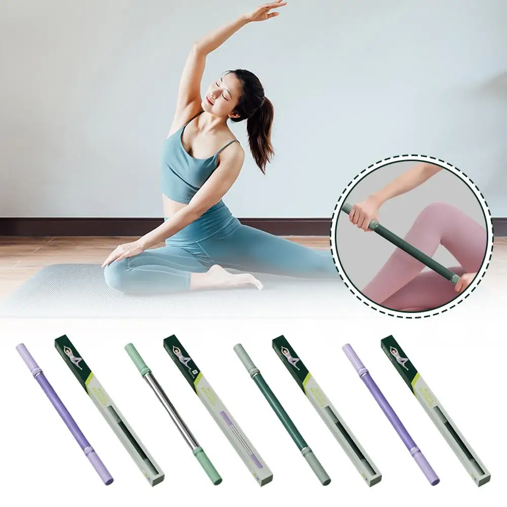Yoga Massage Stick Fitness Deep Tissue Relaxation Calves Thigh Arm Forearm Relieve Muscle Soreness Workout Tool