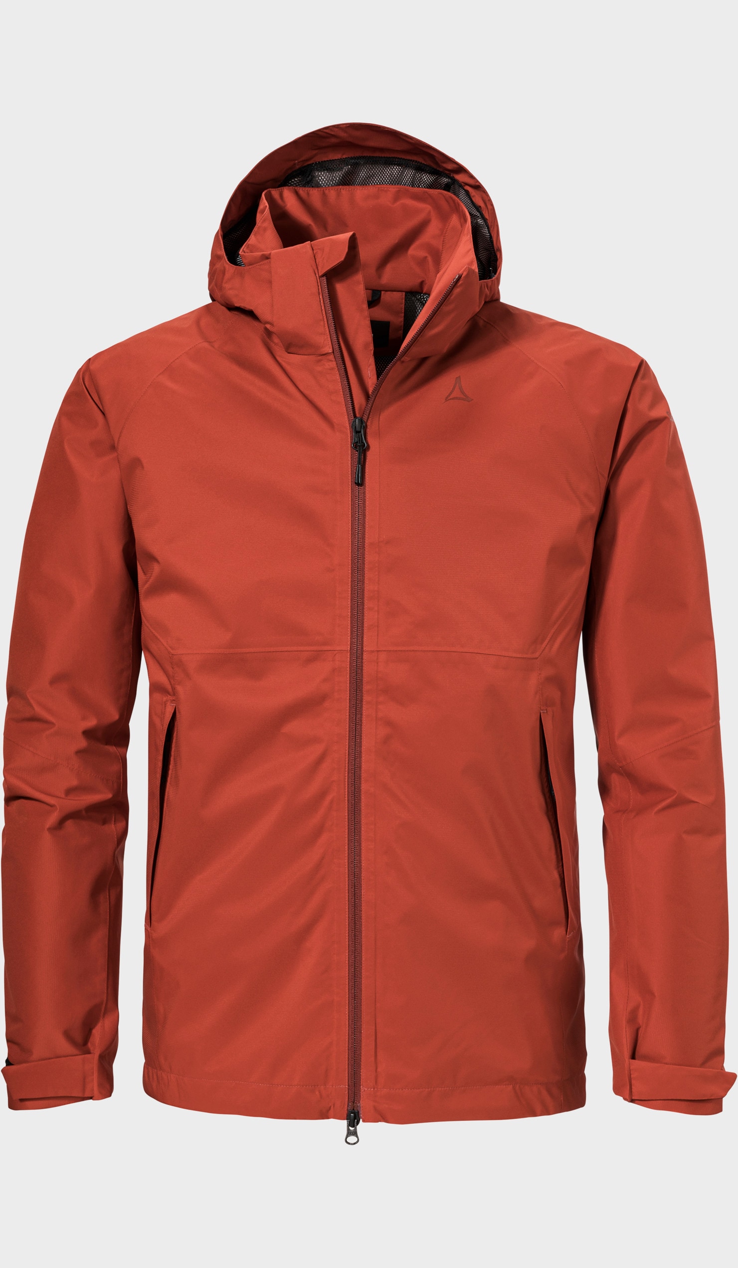 Outdoorjacke SCHÖFFEL "Jacket Easy XT M", Herren, Gr. 54, 5590, rot, Oberstoff: 100% Polyester; (Membran: Polyurethan); Futter: 100% Polyester, regular fit, hoch geschlossener Ausschnitt, Jacken Outdoorjacke
