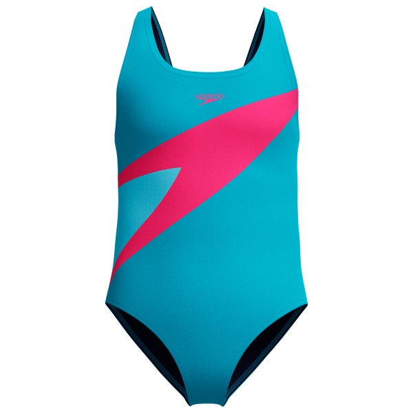 Speedo - Kid's Hyperboom Butterfly Back One Piece - Badeanzug Gr 116 türkis