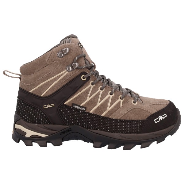 CMP - Women's Rigel Mid Trekking Shoes Waterproof - Wanderschuhe 39 | EU 39 braun/schwarz