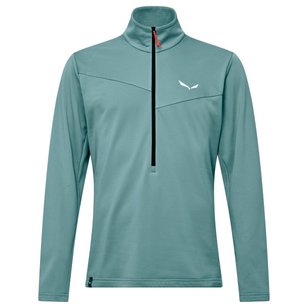 Salewa - Puez Cammino PL Half-Zip Jacket - Fleecepullover Gr 50 türkis