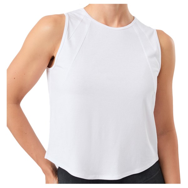 Mandala - Women's Cropped Tank Top - Top Gr M weiß