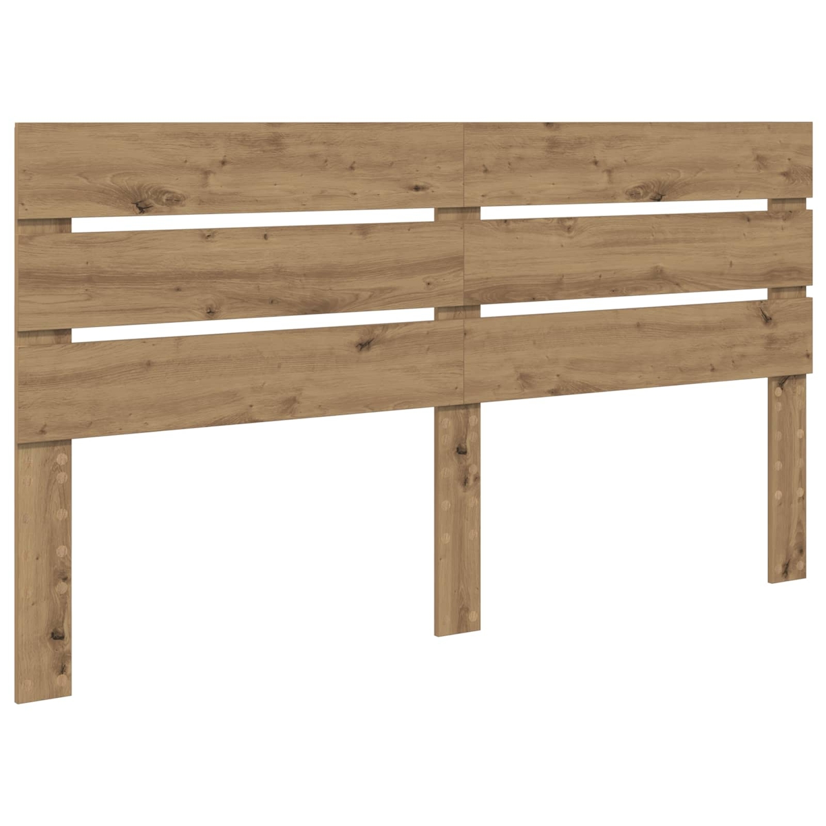 vidaXL Kopfteil Artisan-Eiche 160 cm Holzwerkstoff Image