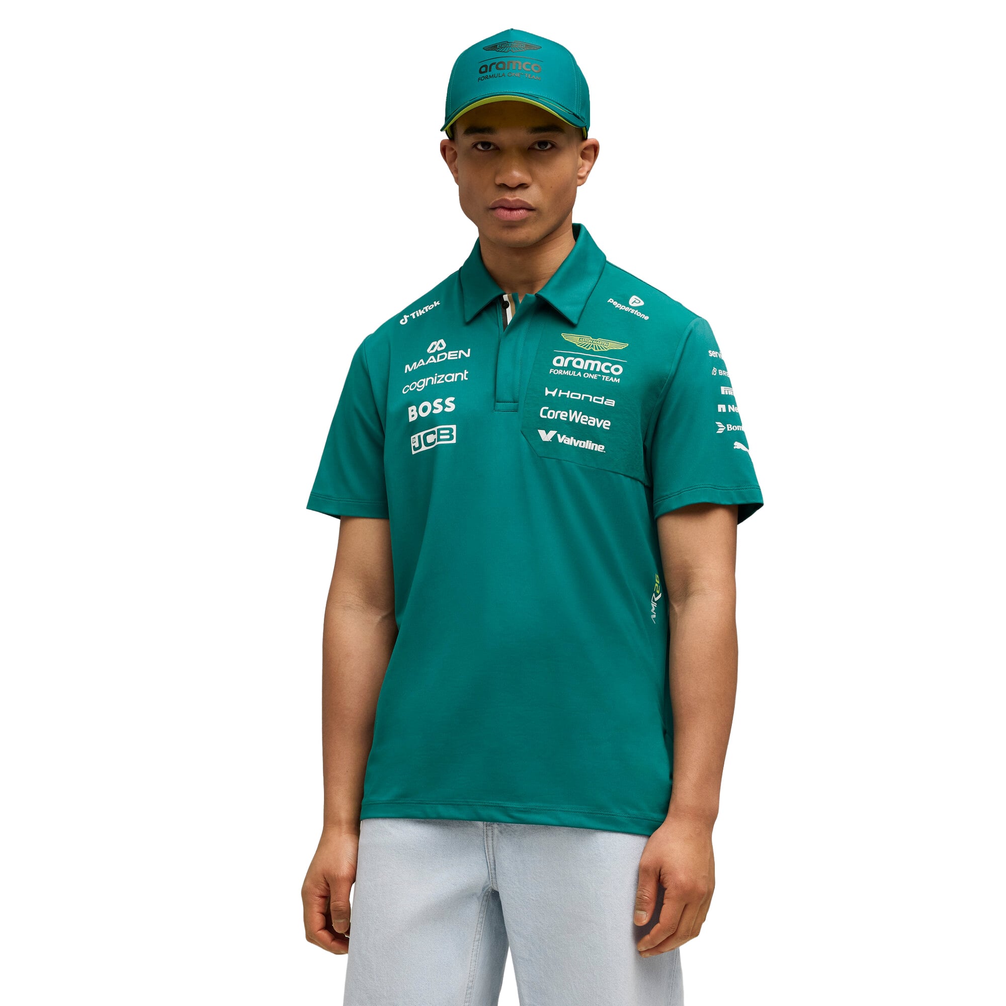 Polo Aston Martin F1 Aramco Cognizant F1 2026 Team - unisexe Taille: 3XL