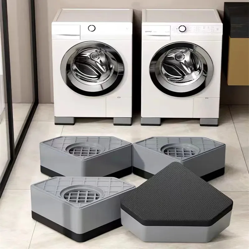 4pcs Anti Vibration Feet Pads Washing Machine Shock Pad Washing Machine Foot Pad Suitable For Daily Washing Machine Shock Noise